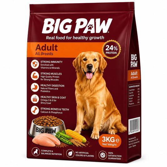 Big Paw Adult Dog Food 3KG