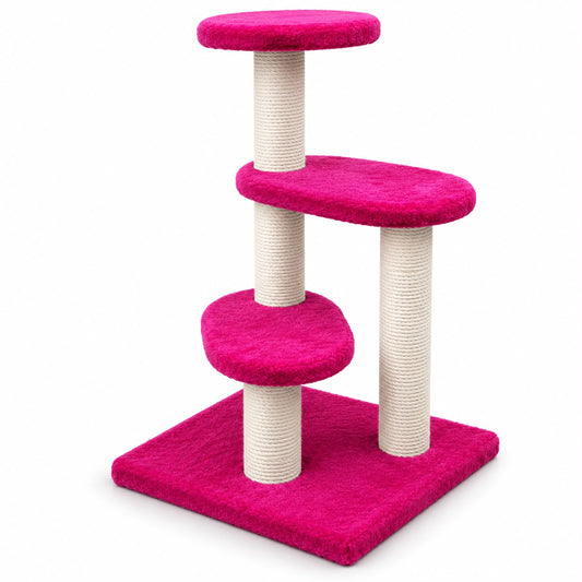 Spiral 3 Step Cat Tree