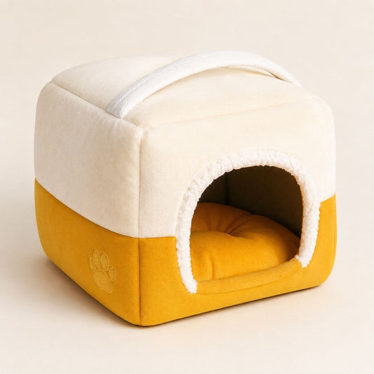 2-in-1 Pet Bed & House