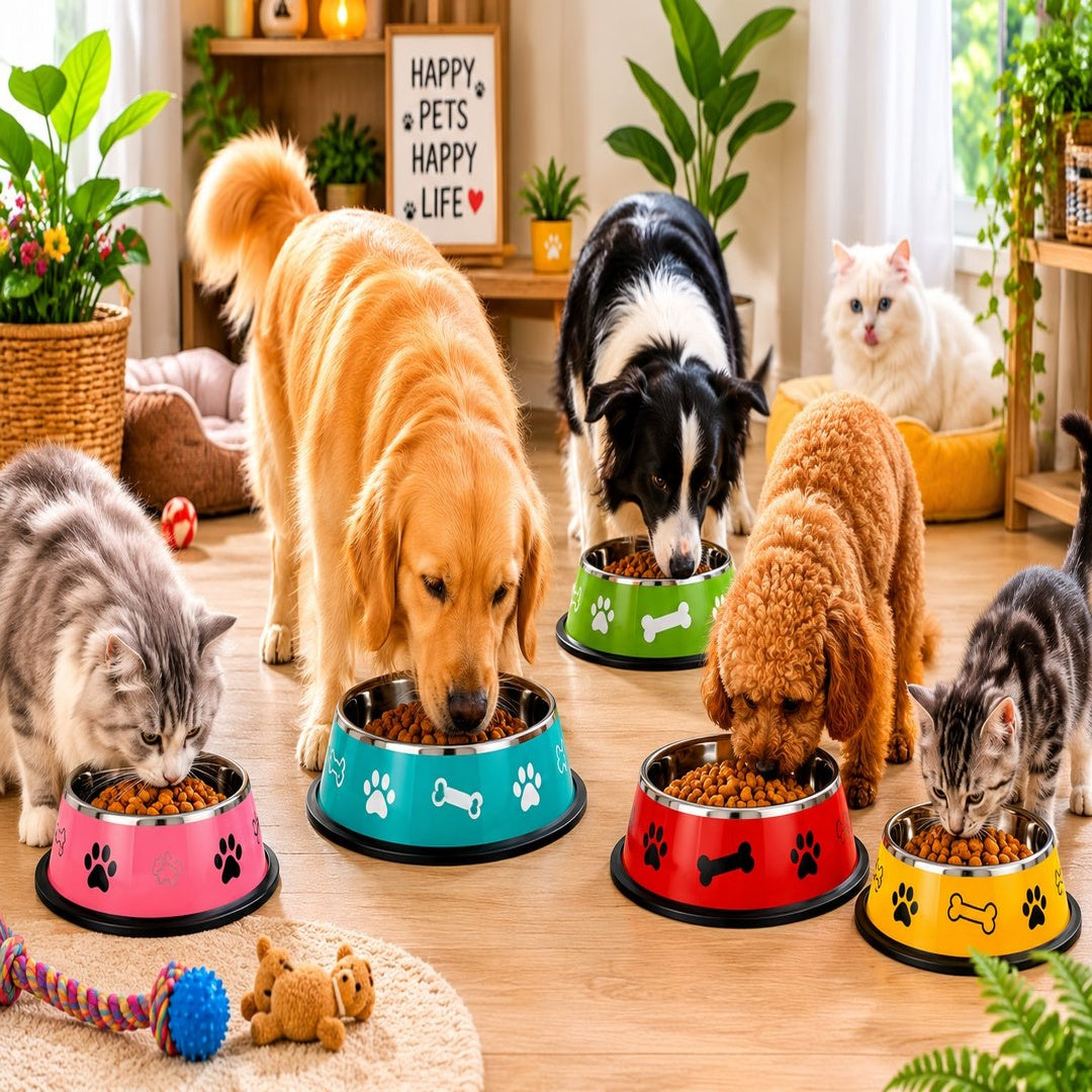 🐱 Colour Steel Bowl