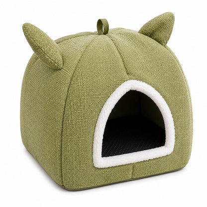 Cozy Cat Cave House Bed