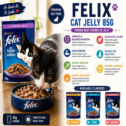 Felix Cat Jelly 85g