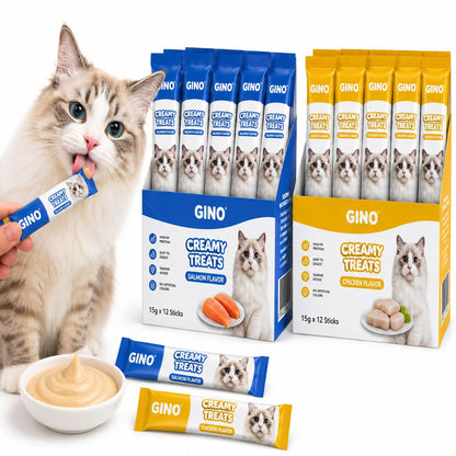 Gino Creamy Treat Stick 15g (Chicken & Tuna)