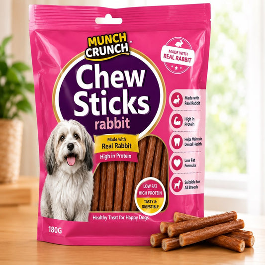 Munch Crunch Chew Sticks Rabbit