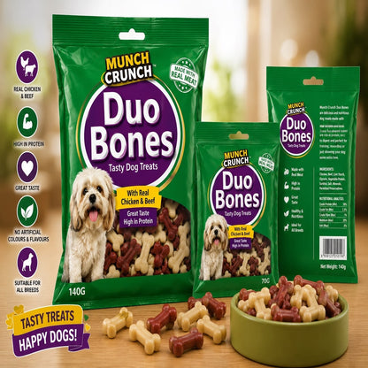 Munch Crunch Duo Bones Dog Treats