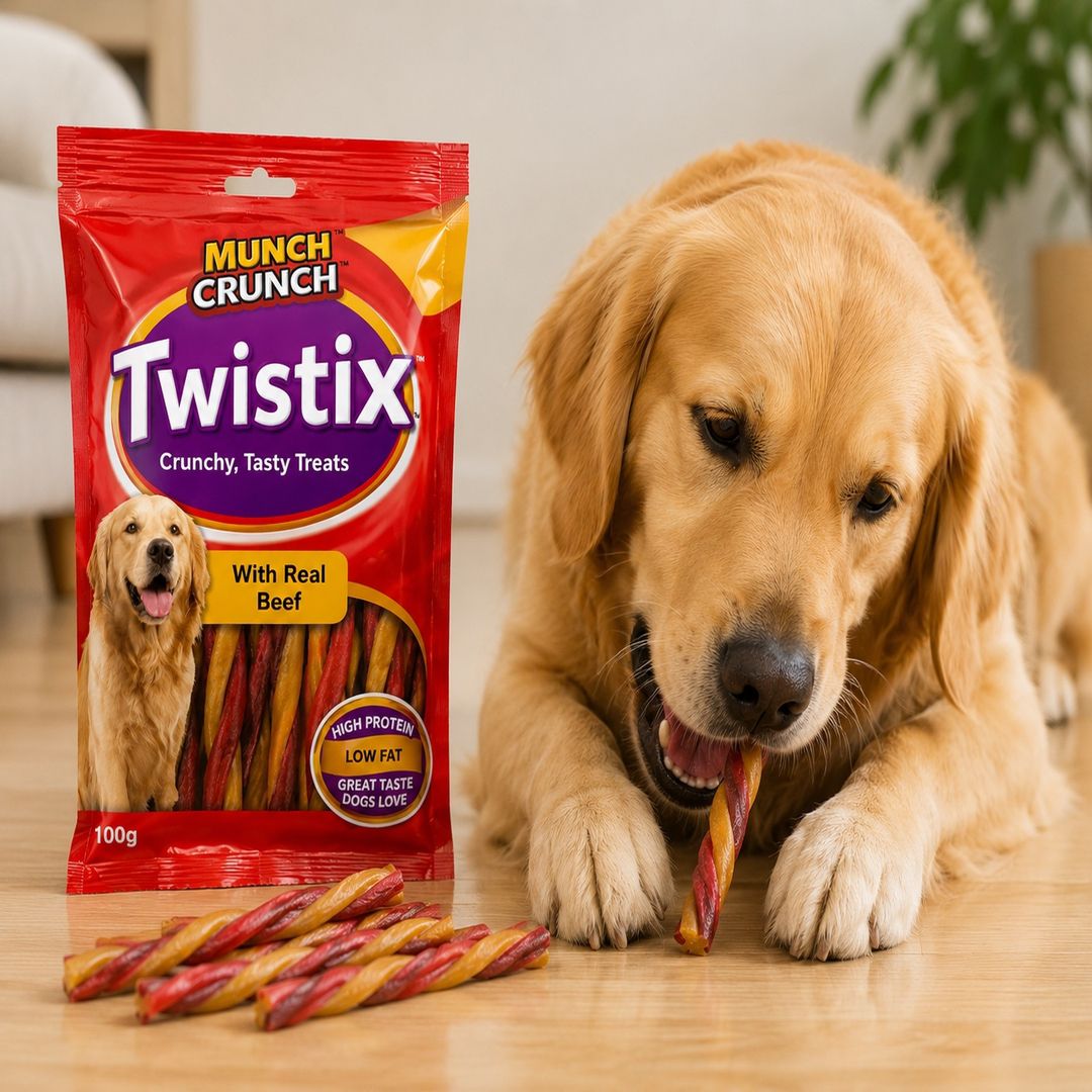 Munch Crunch Twistix Dog Treats 100g