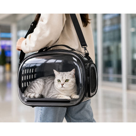Transparent Travel Cat Carry Bag