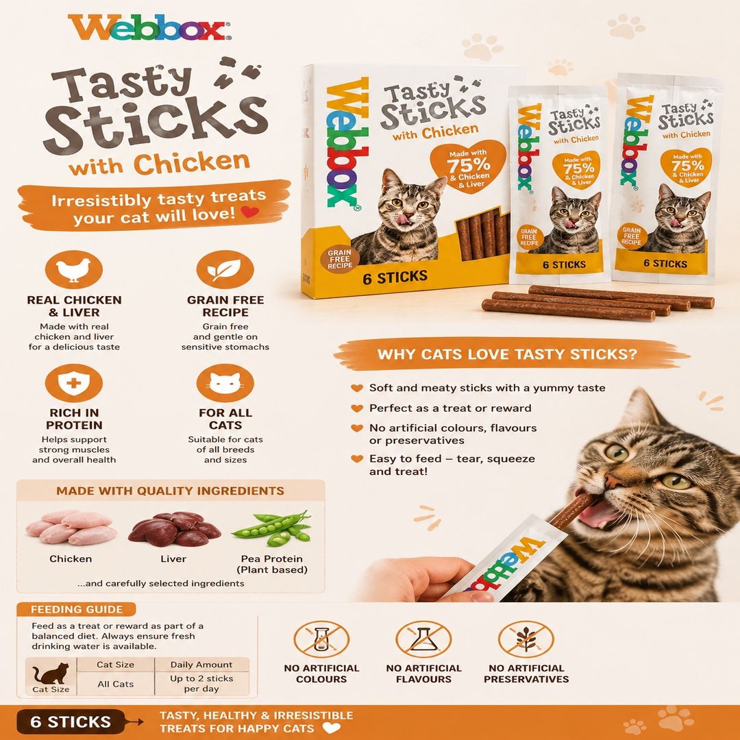 Webbox Tasty Sticks with Chicken
