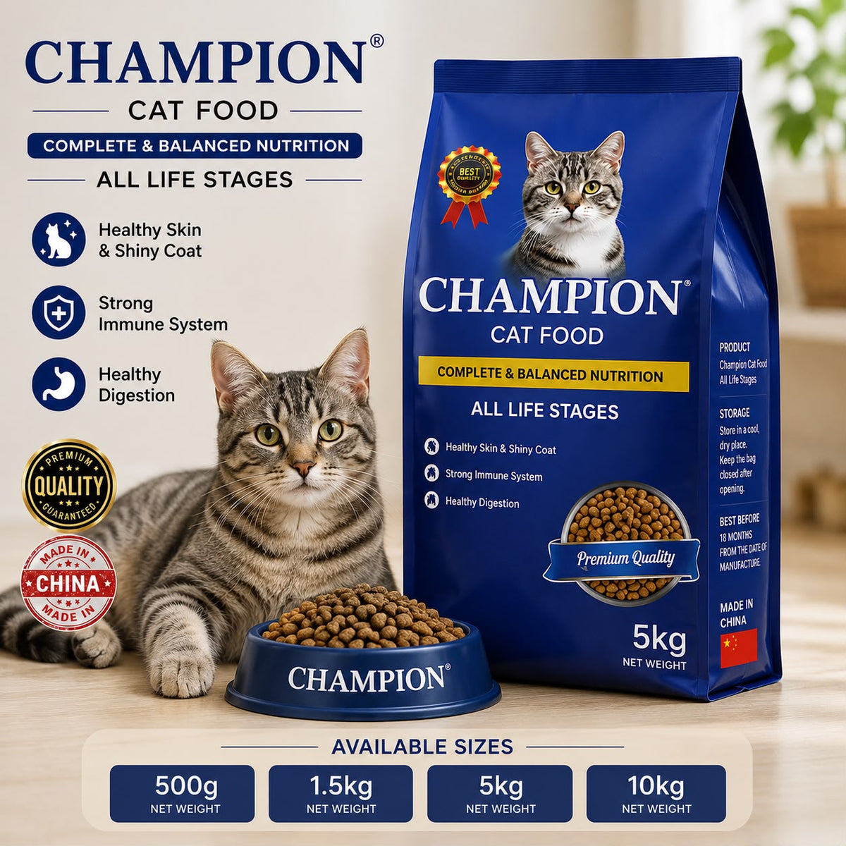 Champion Cat Food – All Life Stages
