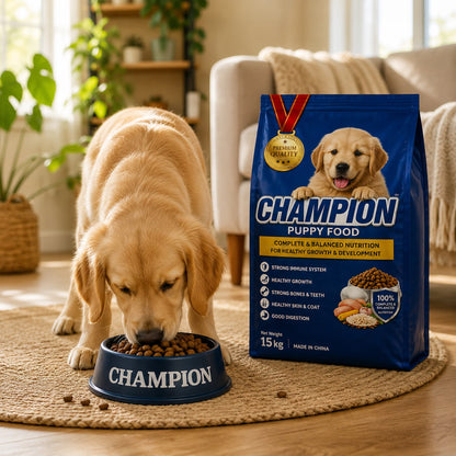 Champion Puppy Food – 15KG