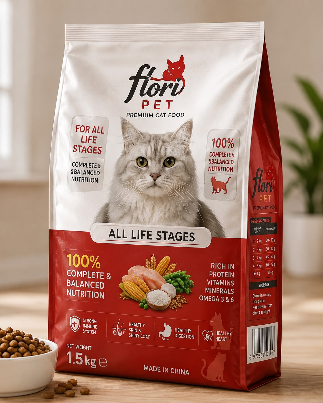 Flori Pet Cat Food – All Life Stages