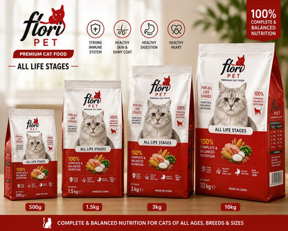 Flori Pet Cat Food – All Life Stages