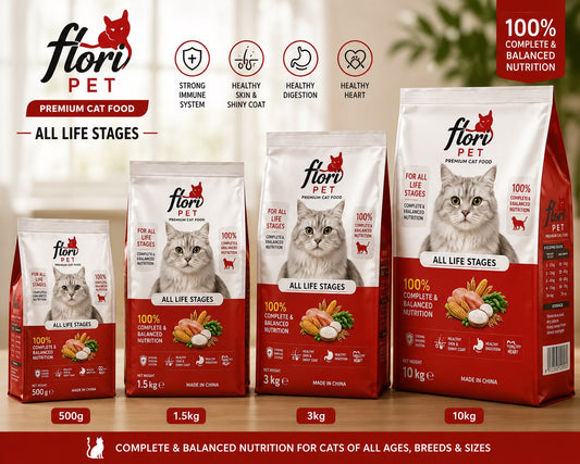 Flori Pet Cat Food – All Life Stages