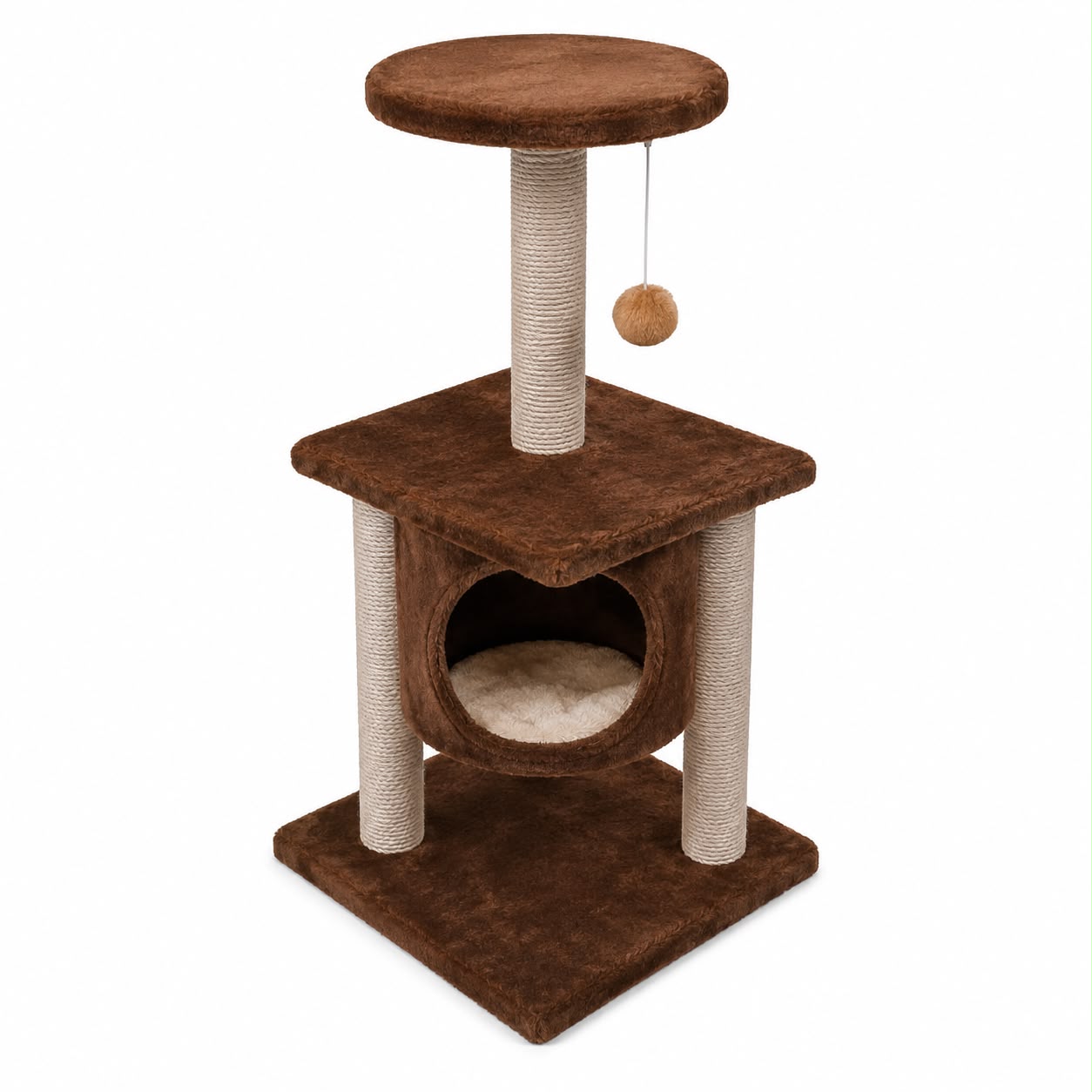 Double Center Round Cat Tree – 87CM
