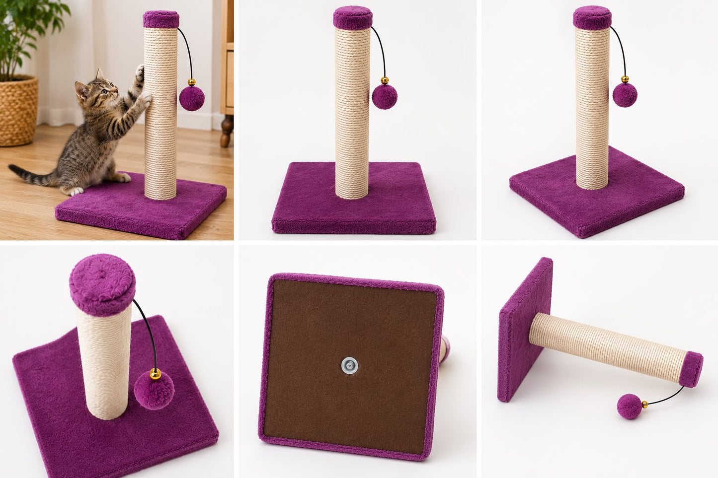 Single Pole Scratching Post – 43CM