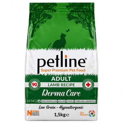 Petline Super Premium Adult Cat Food — Hypoallergenic Lamb