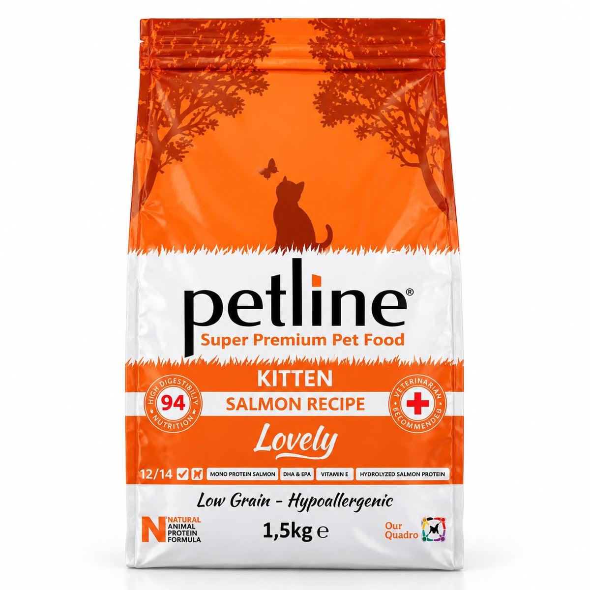 Petline Super Premium Kitten Food – Salmon