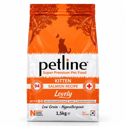 Petline Super Premium Kitten Food – Salmon