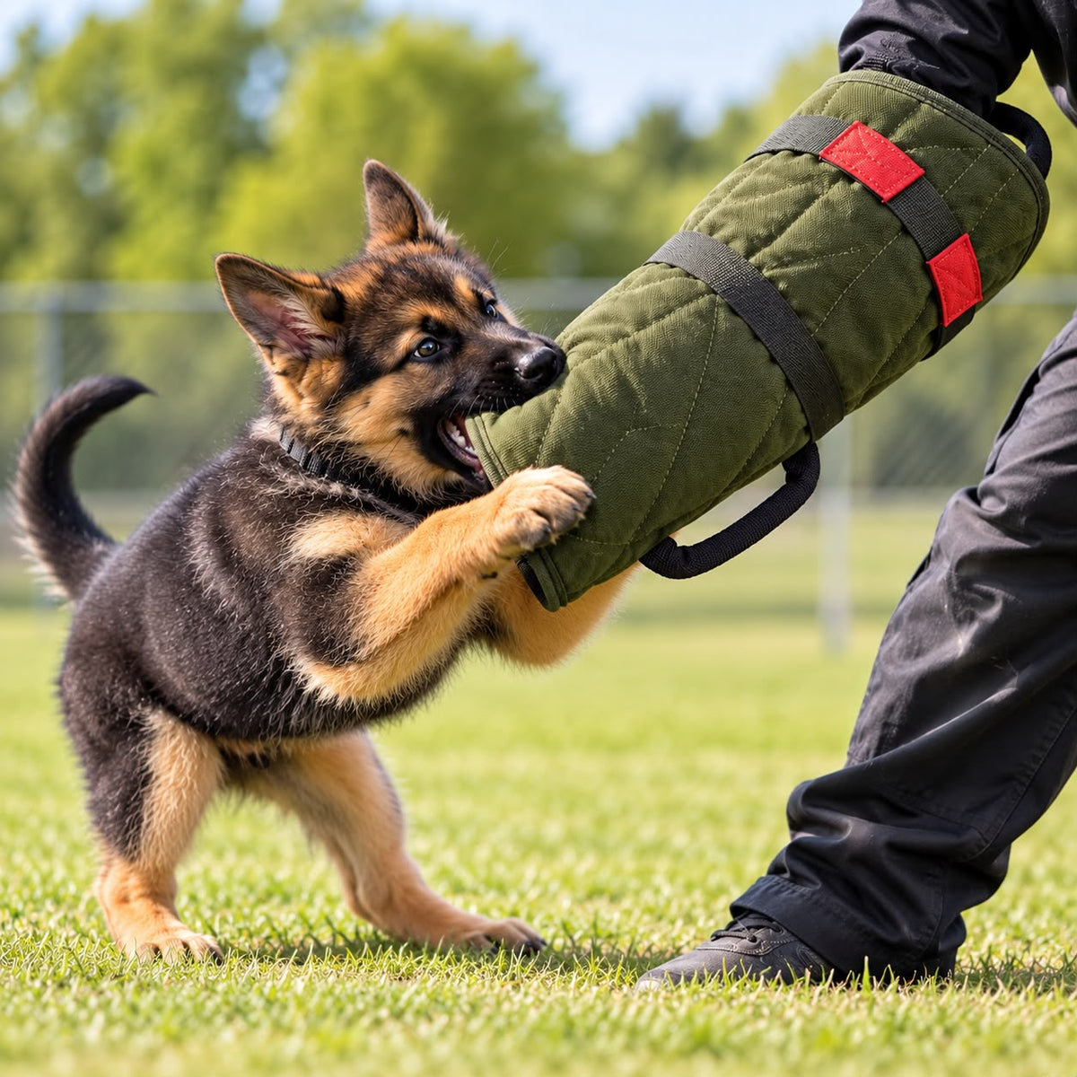 Young Puppy Training Sleeve