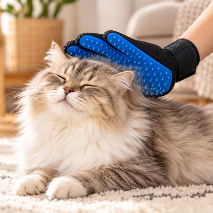 Pet Grooming Glove – Fur Remover & Deshedding Glove