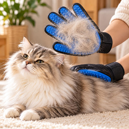 Pet Grooming Glove – Fur Remover & Deshedding Glove